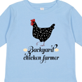 thumbnail image 4 of Inktastic Backyard Chicken Farmer Ancona Hen Girls Long Sleeve Toddler T-Shirt, 4 of 5
