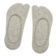 thumbnail image 4 of Calcetines invisibles para mujer, para fiesta en casa, sandalias de dos dedos, chanclas Gris claro, 4 of 9