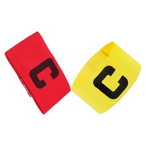 Homoyoyo 6Pcs Soccer Captain Armbands for Adults and Youths, Wear-Resistant Nylon, Team Sports Fan Gear
