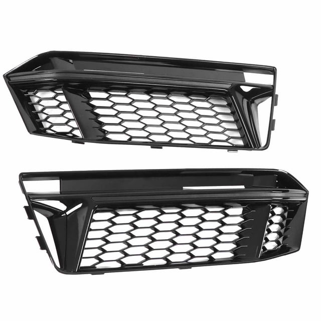 Couvercle de Calandre Antibrouillard avant, ABS 8w087681k Robuste 2pcs pour Accessoire Extérieur de Voiture