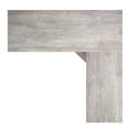 thumbnail image 2 of Pemberly Row Contemporary Engineered Wood Farmhouse L Desk in Gray, 2 of 10