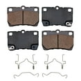 thumbnail image 3 of Detroit Axle - Rear Ceramic Brake Pads with Hardware for 2006 Lexus GS300 - [07-11 Lexus GS350] - 06-07 GS430 - [07-11 GS450h] - 08-11 GS460 - [06-13 IS250] - 06-14 IS350, 3 of 7