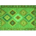 thumbnail image 1 of Ahgly Company Indoor Rectangle Southwestern Green Country Area Rugs, 2' x 5', 1 of 1