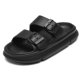 thumbnail image 2 of Zapatillas de suela gruesa para hombre, zapatillas de verano para exteriores para hombre y mujer, suela blanda para el hogar, 2 of 6