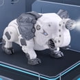 thumbnail image 6 of Gqtwoy Remote Control Mechanical Elephants Toy, Intelligent Music Toy, Spray Function, Simulation Action, 2.4G Wireless Remote Control, Interactive Spray Elephant, Mechanical Toy for Adults, 6 of 6