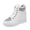 White, variant on NOKIO Women Fashion Sneakers Comfortable High Top Walking Shoes Hidden We𝖽ge Sports Shoes Fashion Rh𝗂nestones Ankle Bootie Wide Width Athlet𝗂c Shoes Casual 𝖫a𝖼e Up Tennis Shoes