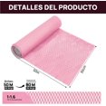 thumbnail image 2 of 50m x30cm Papel de embalaje tipo panal, envoltura acolchada de burbujas para embalaje de mudanzas, artículos frágiles y papel de regalo, materiales de embalaje reciclables y biodegradables (Rosa), 2 of 4
