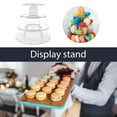 thumbnail image 3 of Yucurem 4/6 Tiers Macaron Display Stand Wedding Party Cake Dessert Tower Rack Kitchen Storage (4 Tiers), 3 of 7
