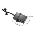 thumbnail image 2 of Uxcell Waterproof ID Card Badge Holder, Floating Sports Case with Lanyard Black, 2 of 6