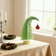 thumbnail image 5 of Aooww Mini Christmas Tree, Gringchs Christmas Tree, Bottle Brush Trees Table Top Decorations, Desktop Miniature Pine Trees Xmas Holiday Decor(A), 5 of 7