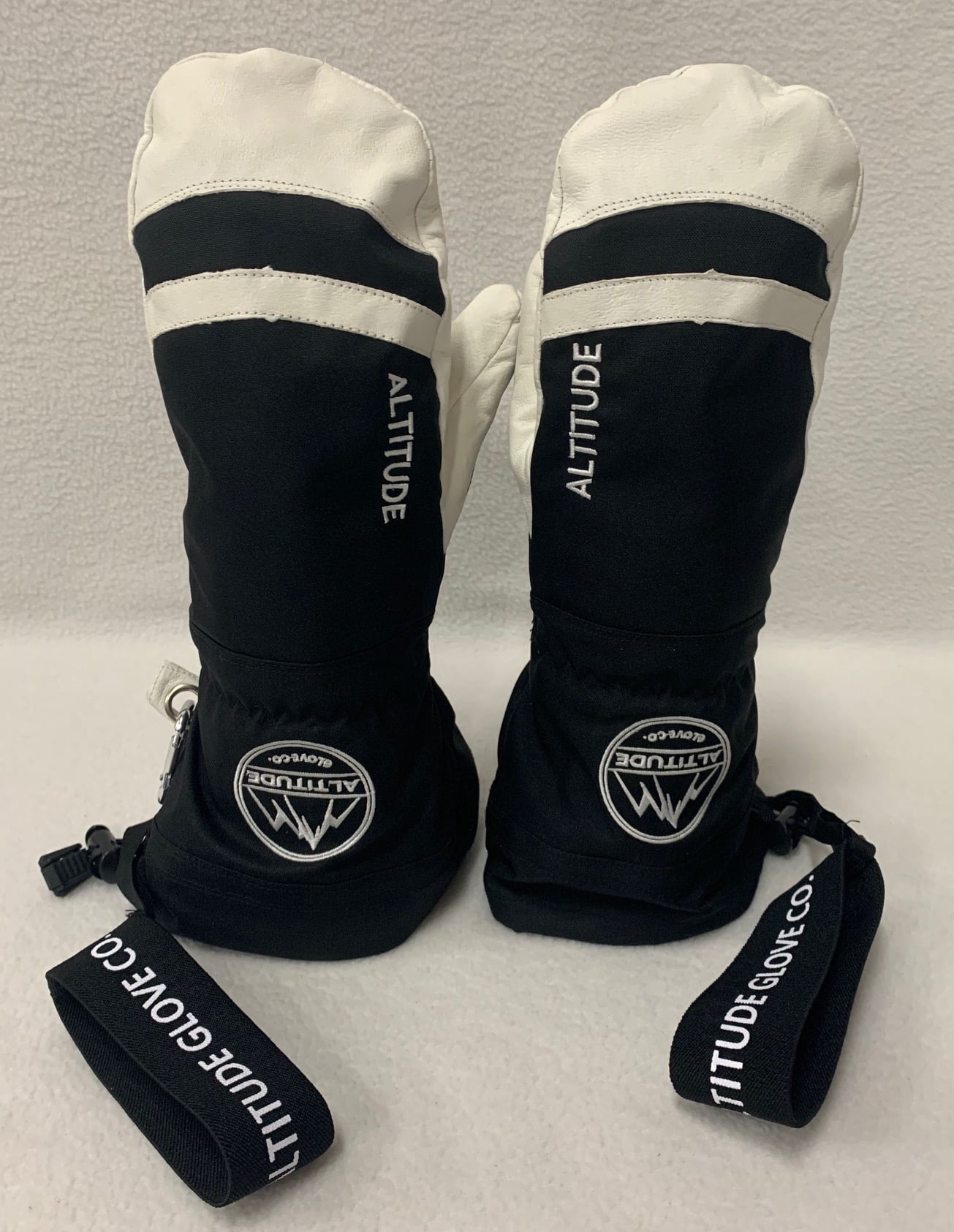 ​ALTITUDE BOARDWERX TECH ALPINE ARMY LEATHER HELI SKI MITTEN (LARGE) 8.75-9.25"