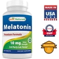 thumbnail image 7 of Best Naturals Melatonin 10 mg 240 Tablets | Drug-Free Nighttime Sleep Aid - Melatonin for Sleep and Relaxation, 7 of 7