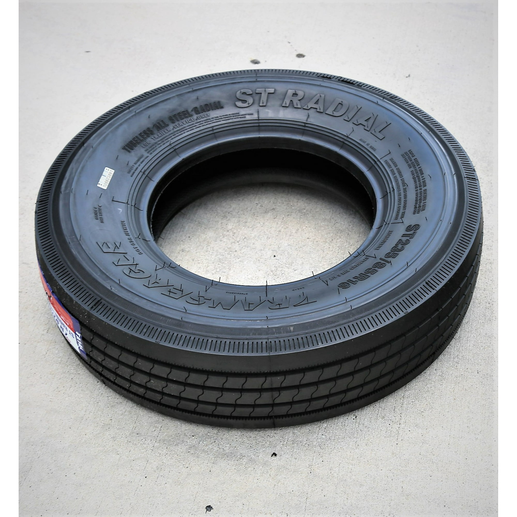 Transeagle All Steel ST Radial ST 235/85R16 Load H 16 Ply Trailer Tire simolary.com 11 Transeagle All Steel ST Radial ST 235/85R16 Load H 16 Ply Trailer Tire - Image 3