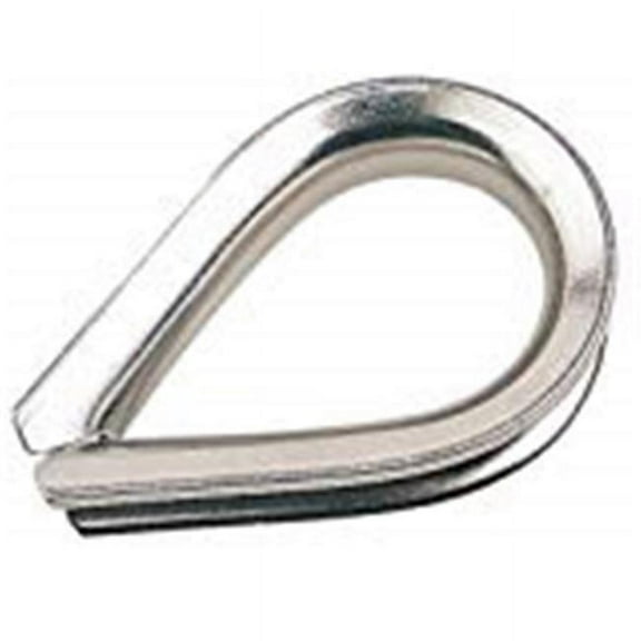 Sea-Dog 170005 Heavy-Duty Stainless Steel Thimble - 3/16" to 7/32" Wire Diameter