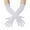 White, variant on ManxiVoo Men's And Women's Spandex Costume Gloves Feature An 18 Inch Stretchy Length Making Them Perfect For Halloween Cosplay Long Opera Gloves And Themed Events Beige