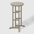 thumbnail image 6 of WestinTrends Outdoor 42" Height HDPE Outdoo Bistro Bar Table, Weathered Wood, 6 of 7