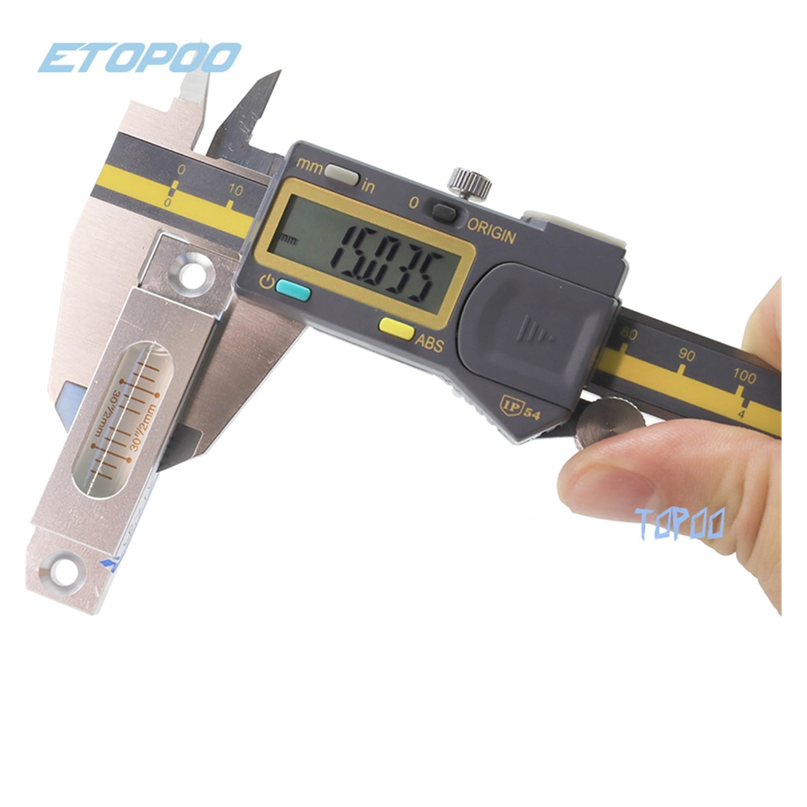 0-150mm 6inch 200mm 300mm 0.005mm ABS Origin Digital Caliper IP54 Water Proof Electronic Vernier Caliper Micrometer Gauge ,Complete Kit
