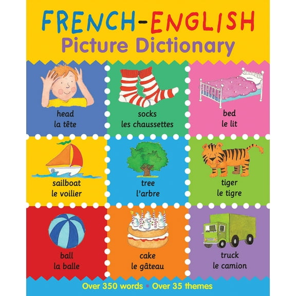 First Bilingual Picture Dictionaries French-English Picture Dictionary, (Paperback)