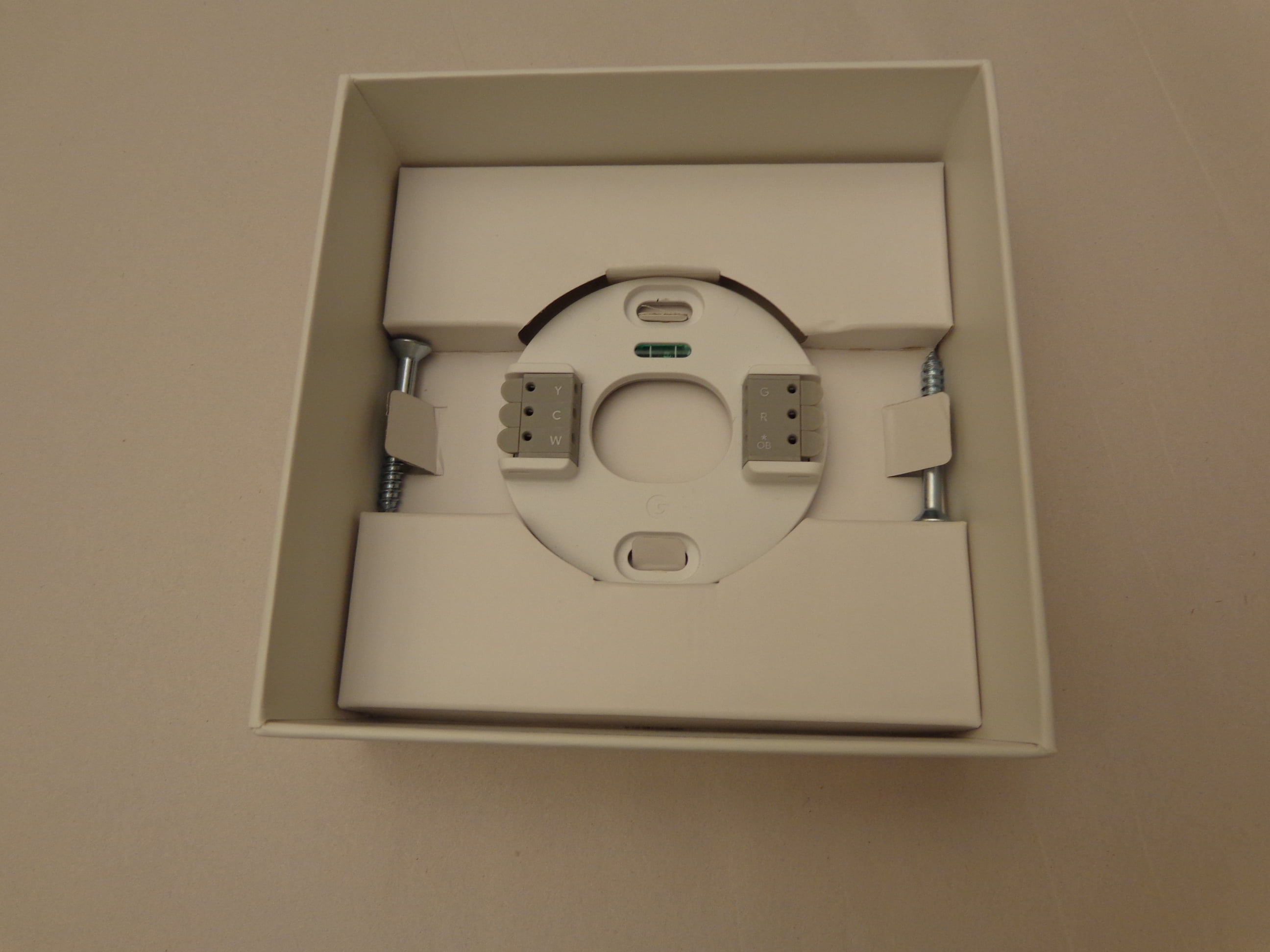 Open Box - Google Nest Programmable Wi-Fi Smart Thermostat - Snow - White  -u200e GA01334-US - Walmart.com