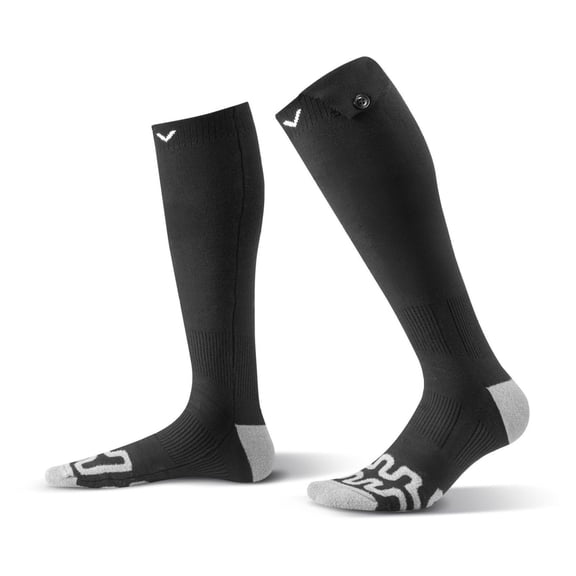 Heated Socks Rechargeable, 10000mAh Battery Powered, 4 Heat Levels Electric Socks for Men Women, Foot Warmer for Cold Weather, Skiing Hiking Camping