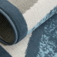 thumbnail image 6 of Home Dynamix Premium Rizzy Contemporary Abstract Border Area Rug, Blue/Grey, 7'8"x10'7", 6 of 6