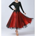 thumbnail image 3 of Long Smooth Tango Waltz Competition Ballroom Dance Competition Dresses Gowns, 3 of 8