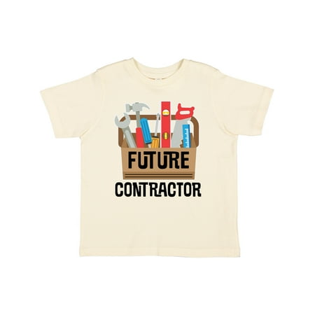 

Inktastic Construction Future Contractor Gift Toddler Boy or Toddler Girl T-Shirt