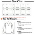 thumbnail image 3 of Women's Waffle Knit Tunic Blouse Tie Knot Henley Tops Loose Fitting V Neck Bat Wing Plain Shirts Sweater for Women, 3 of 7
