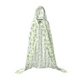 thumbnail image 7 of Honeii Bamboo 1 Print Poncho Cape, Cloak Coat, Snuggly Hooded Wearable Blanket, Hooded Cape For Teenagers,Halloween Costumes-Large, 7 of 7