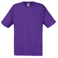 thumbnail image 1 of Fruit Of The Loom - Camiseta Básica de manga corta de  diseño Original hombre caballero (Púrpura), 1 of 2