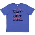 thumbnail image 3 of Inktastic Im Your Fathers Day Mom Says Youre Welcome in Pink Youth T-Shirt, 3 of 5