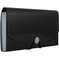 thumbnail image 4 of JAM Paper 13 Pocket Expanding File, Black, 24/Pack, Check Size, 5 x 10 1/2, 4 of 5