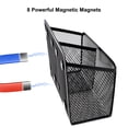 thumbnail image 4 of Magnetic Mesh Holder, EEEkit Magnetic Marker Organizer for Whiteboard, Refrigerator and Locker, Magnetic Desk Organizer for Office and Home, 4 of 7