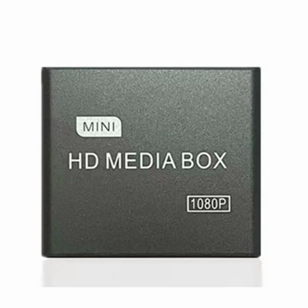Full HD 1080P Media Player Center MultiMedia Video Player Media Box with -Compatible AV USB SD/MMC MKV 264 US PLUG