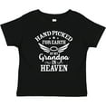 thumbnail image 3 of Inktastic Handpicked for Earth by My Grandpa in Heaven Angel Wings Boys or Girls Baby T-Shirt, 3 of 5