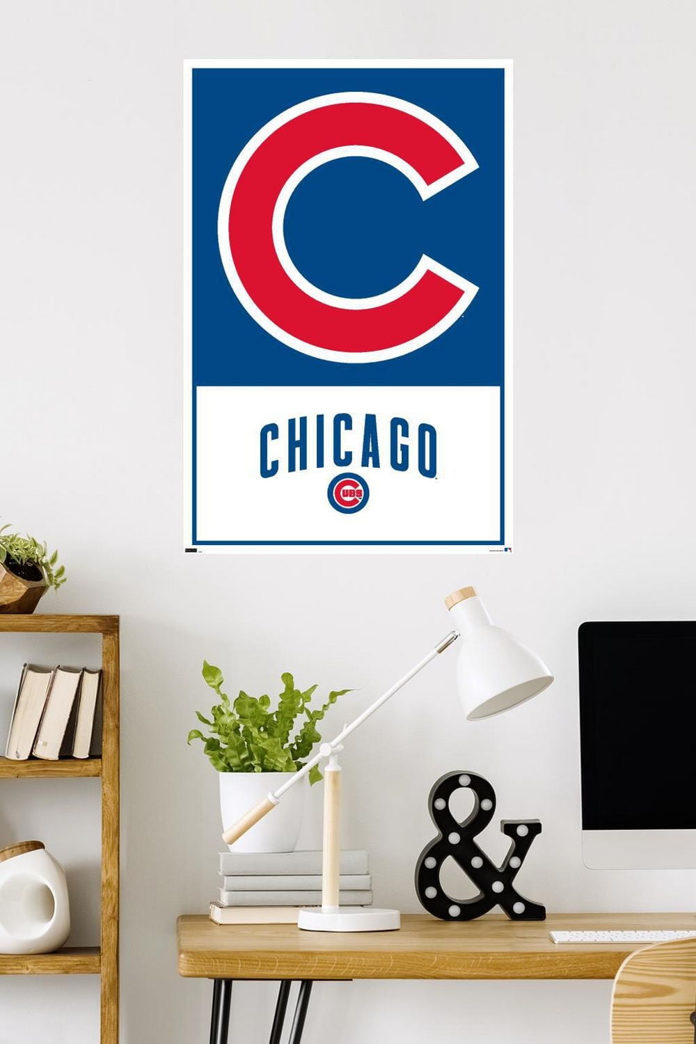 MLB Chicago Cubs - Logo 22 Wall Poster, 22.375" x 34"