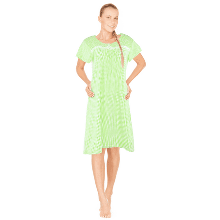 

JEFFRICO Womens Nightgowns Sleepwear Soft Pajama Dress Nightshirts Plus Size