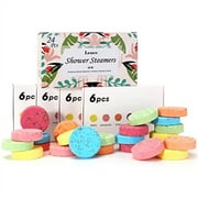 Shower Steamers, 24PCS Sharing .. Pack Aromatherapy Shower Steamers, .. Vaporizing Shower Bombs with .. Organic Essential Oils Enjoy .. Home Spa, Shower Steamers .. for Women & Men .. - 4 Boxes