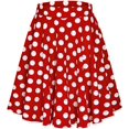 thumbnail image 1 of Women's Basic Flared Casual Mini Skate Skirt Versatile Stretchy, 1 of 7