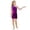 Z36 Purple, variant on Landzoo Halloween Toddler Girls Dress Sequins One-Shoulder Boat Neck Cozy Dresses For Girls Size 3-4 Years