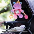 thumbnail image 3 of Hanging , Baby  Plush  Cute Animal  For Home Play Colorful Calf,Yellow Bee,Colored, 3 of 8