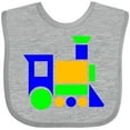 thumbnail image 3 of Inktastic Cute Colorful Train Boys or Girls Baby Bib, 3 of 4