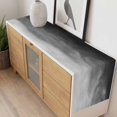 thumbnail image 4 of Black Grey Ombre Table Runner - 120 Inch Long, Kitchen Dining Table Runner Dresser Scarves, Coastal Beach Modern Abstract Art Farmhouse Decor for Coffee Tables Wedding Party Banquet, 4 of 8