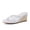 Ivory, variant on Ferry Espadrille Wedge Sandals for Women, Thong Platform Flip Flops with Cross Strap and Slip-On Design