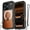 Black, variant on Magnetic for iPhone 17 Pro Case Waterproof, Built in Screen Protector & Camera Protection [Compatible with MagSafe] Full Body Dustproof Heavy Duty Rugged Phone Case