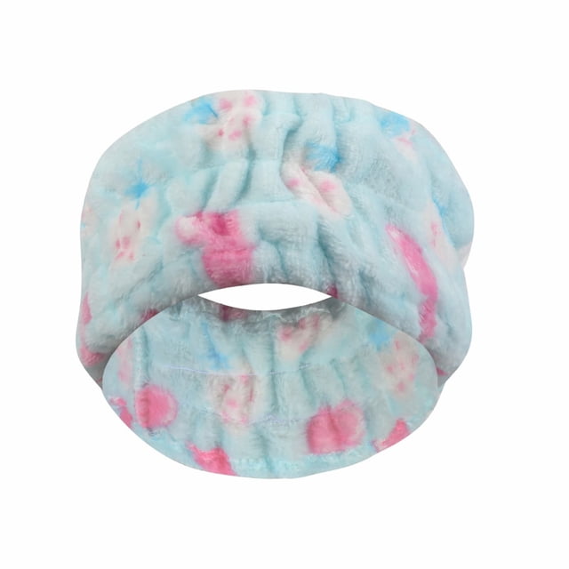 Diadema ancha Banda para el pelo SoftFabric – Banda elástica ajustable antideslizante para mujer, cuidado facial de la piel, maquillaje, spa, salón, peinado diario