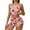 Light pink #001, variant on Cute Pajamas for Women Strawberry Print PJ Set Crop Cami Tops and Shorts Set 2 Piece Lounge Sets Purple Pink M