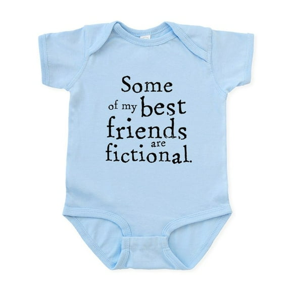 CafePress - Fictional Friends Infant Bodysuit - Baby Light Bodysuit, Size Newborn - 24 Months