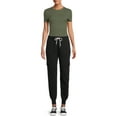thumbnail image 2 of No Boundaries Juniors' French Terry Cargo Jogger Pants, 2 of 6