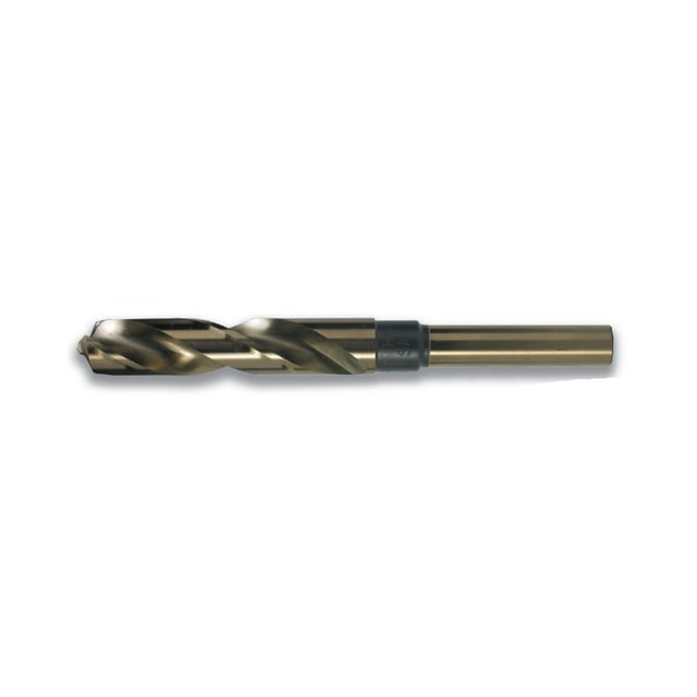 Norseman 29331 130D Reduced Shank Silver & Deming Cobalt Drill Bit, 25/32"